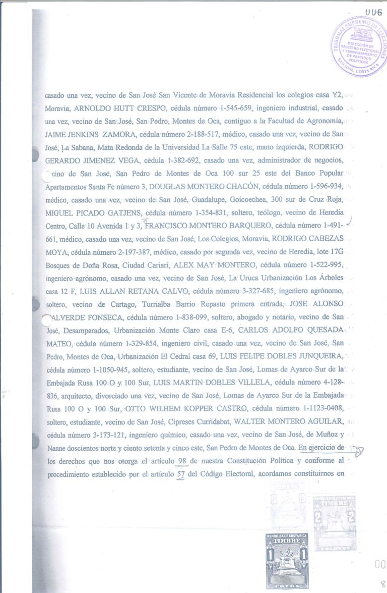 Acta de Fundación0008-00